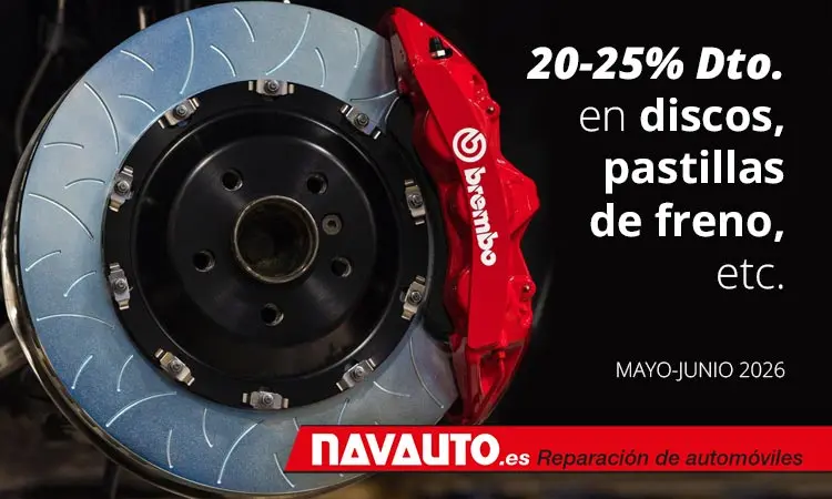Oferta en materiales de mantenimiento y en frenos MAYO-JUNIO de 2026