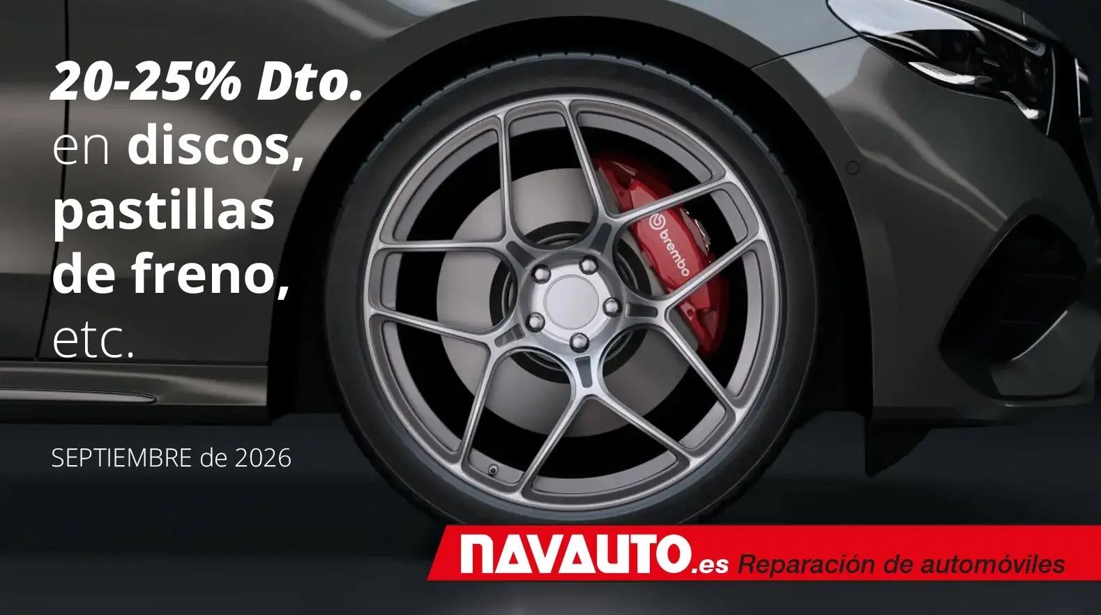 Oferta en materiales de mantenimiento y en frenos MAYO-JUNIO de 2026
