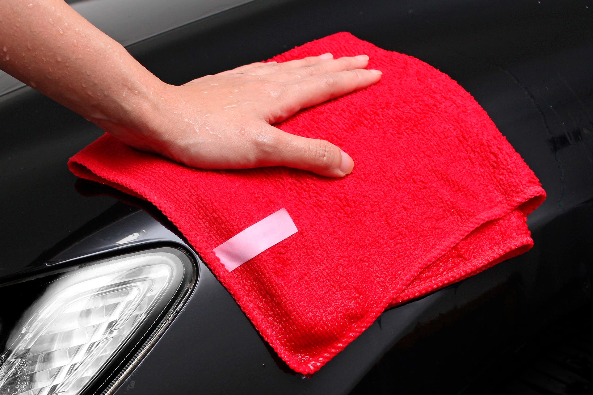 limpia tu coche con bayetas de microfibra